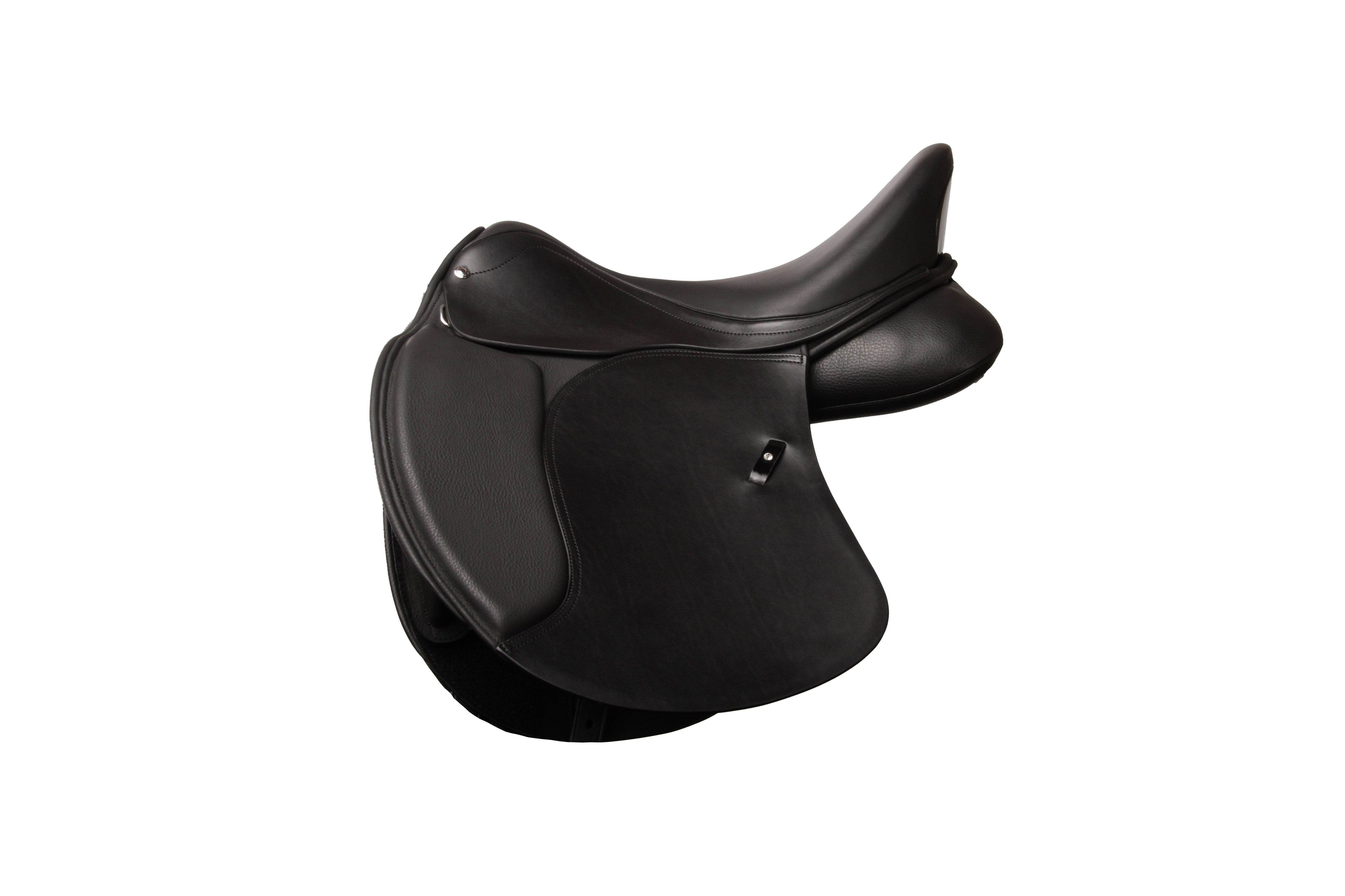 Scythia Dressursattel Aras Schwarz Lack